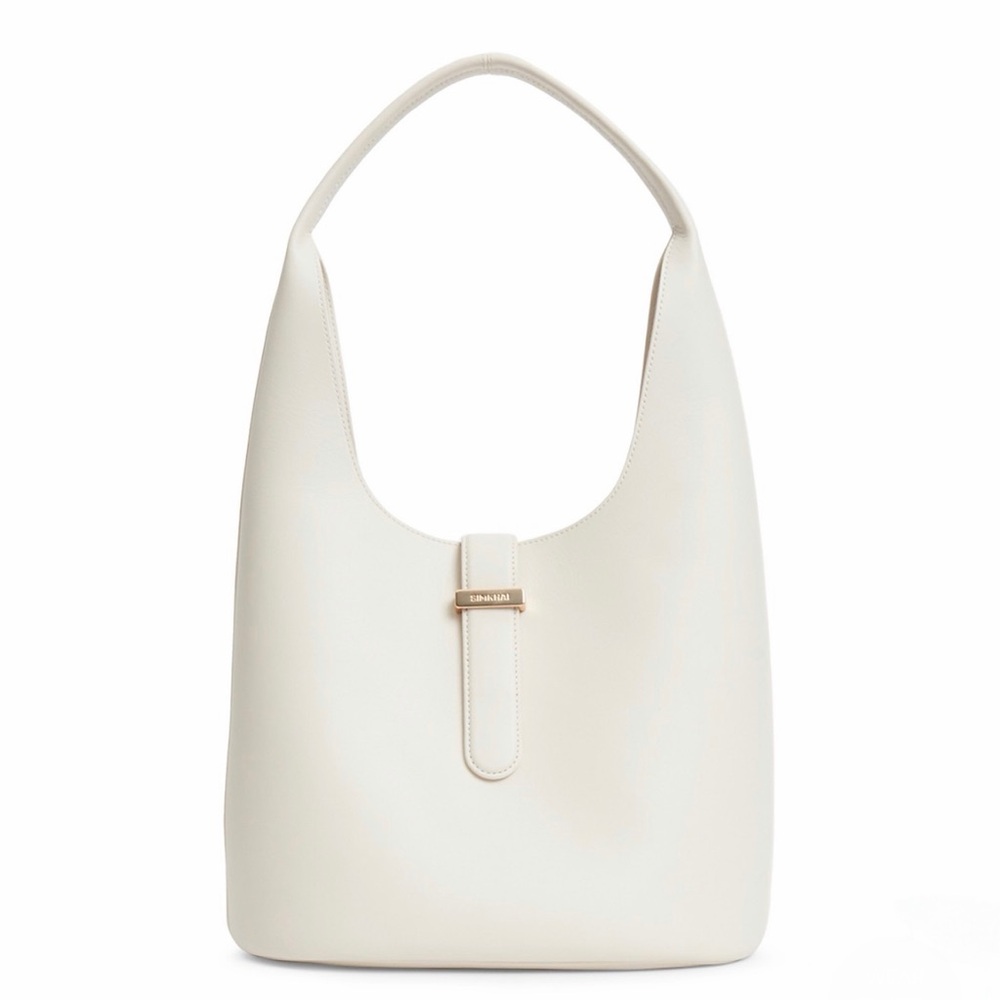 Simkhai Khai Hobo Bag in Ivory